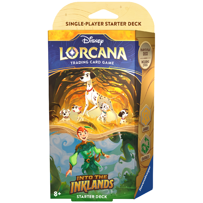 Ravensburger Disney Lorcana TCG Into the Inklands Starter Deck -