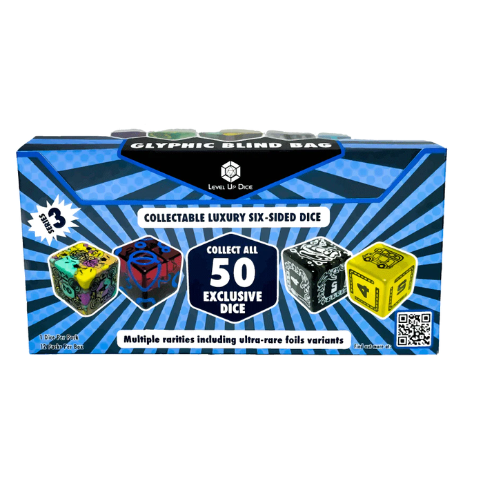 Level Up Dice Level Up Dice: Glyphic Blind Bag - D6 (Full Box)