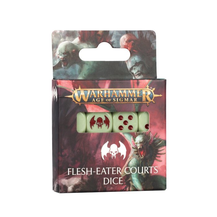 Games Workshop Warhammer Age of Sigmar: Flesh-Eater Courts - Dice Set