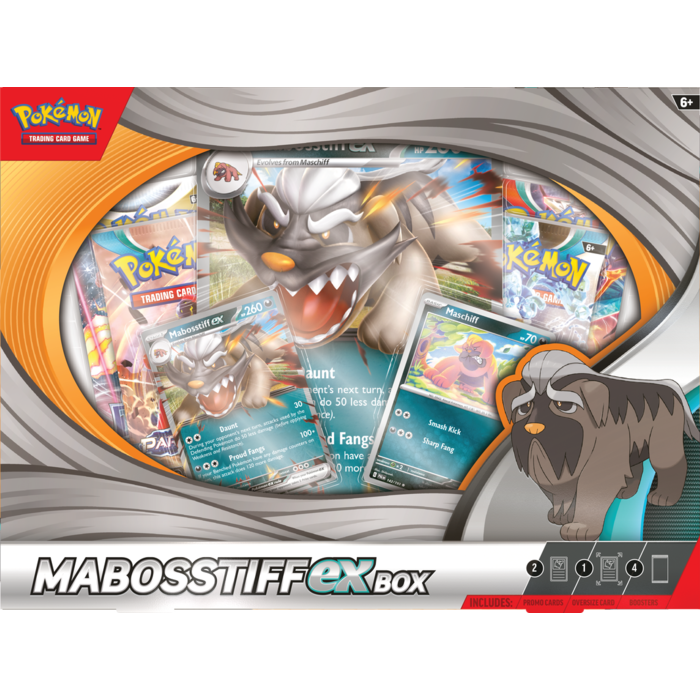 The Pokemon Company International Pokemon TCG - Mabosstiff ex Box *LIMIT 1 PER HOUSEHOLD*
