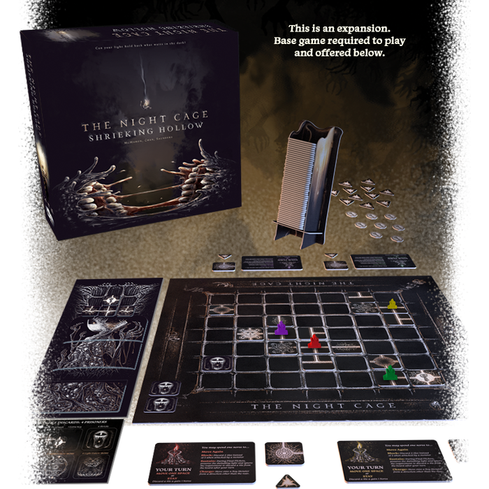 Smirk & Dagger The Night Cage: Shrieking Hollow Expansion (Kickstarter Edition)