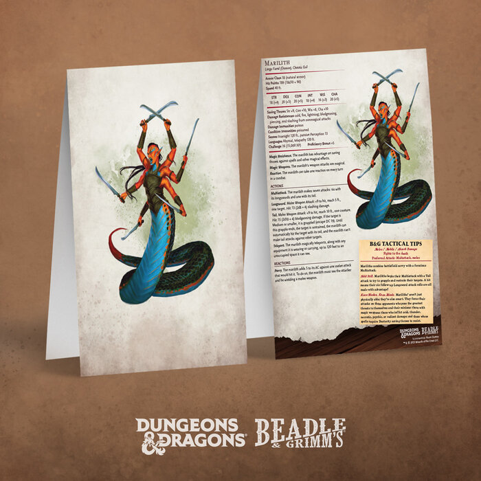Beadle & Grimm's Dungeons & Dragons 5E: Encounter Cards - Challenge 7+: