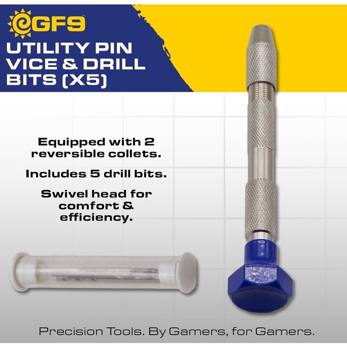 Gale Force Nine Gale Force Nine: Utility Pin Vice & Drill Bits