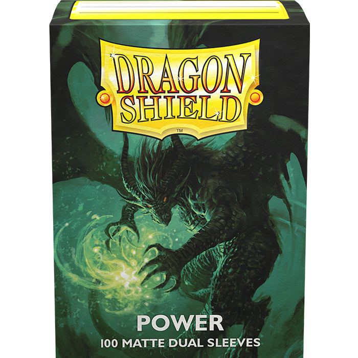 Arcane Tinmen Sleeves - 63x88mm - Dragon Shield - 100/pk - Dual Matte - Power