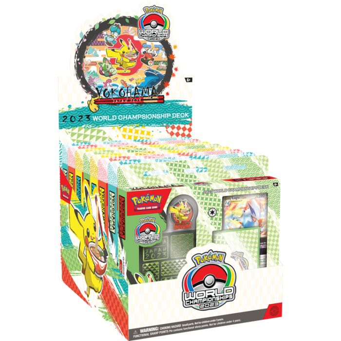The Pokemon Company International POKEMON 2023 WORLD CHAMPIONSHIPS DECK DISPLAY BOX