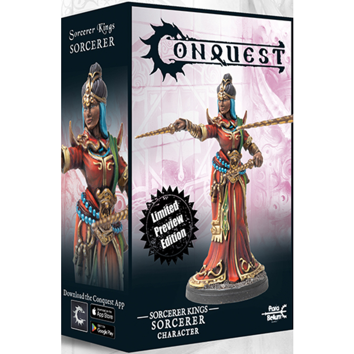 Para Bellum Wargames Conquest: Sorcerer Kings - Sorcerer (Limited Preview Edition)