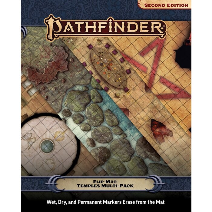 Paizo Publishing Pathfinder Flip-Mat - Temples Multi-Pack