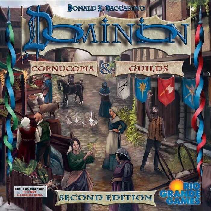 Rio Grande Games Dominion Second Edition: Cornucopia & Guilds Expansion