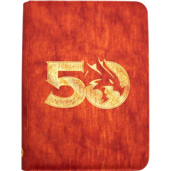 Ultra Pro Dungeons & Dragons 50th Anniversary Premium Zip Book Folio