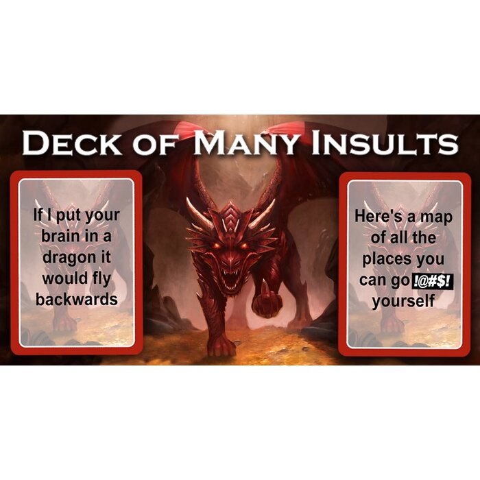 Loke Battle Mats Deck of Many Insults