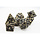 7-Piece Hollow Metal RPG Dice Set: Dragon