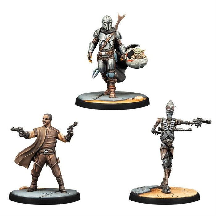 Atomic Mass Games Star Wars - Shatterpoint: Certified Guild: The Mandalorian Squad Pack