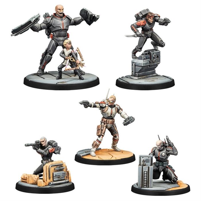 Atomic Mass Games Star Wars - Shatterpoint: Clone Force 99: The Bad Batch Squad Pack