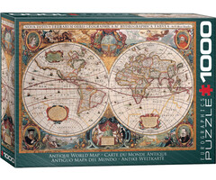 Eurographics 1000 pcs - Antique World Map