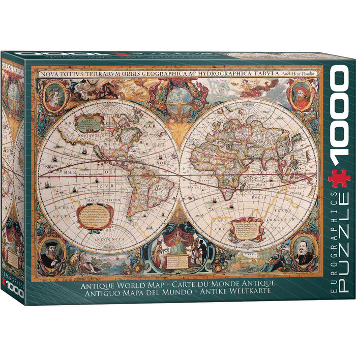 Eurographics 1000 pcs - Antique World Map