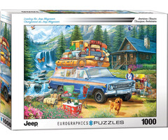 Eurographics 1000 pcs - Loading the Jeep Wagoneer