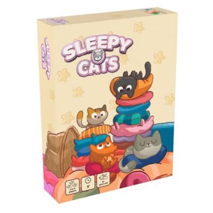 Four Fun Sleepy Cats