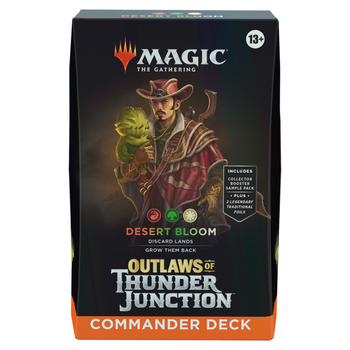 Wizards of the Coast Magic the Gathering TCG Outlaws of Thunder Junction Commander Bundle