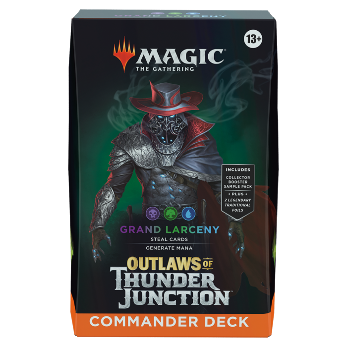 Wizards of the Coast Magic the Gathering TCG Outlaws of Thunder Junction Commander Deck -