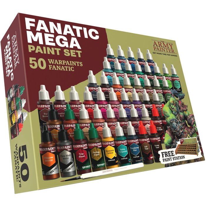 The Army Painter Warpaints - Fanatic Mega Paint Set