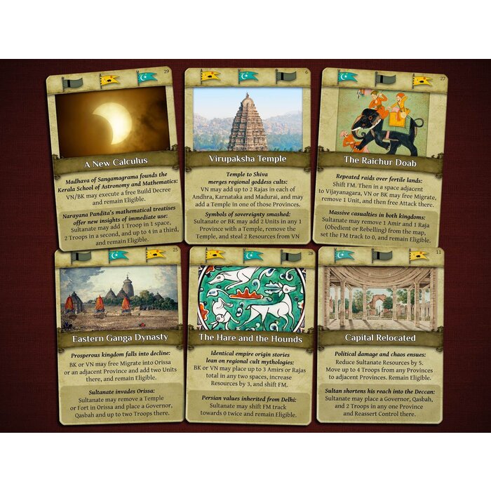 GMT Games Vijayanagara: The Deccan Empires of Medieval India