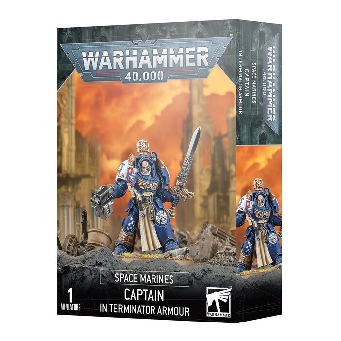 Games Workshop Warhammer 40K: Space Marines - Captain in Terminator Armour
