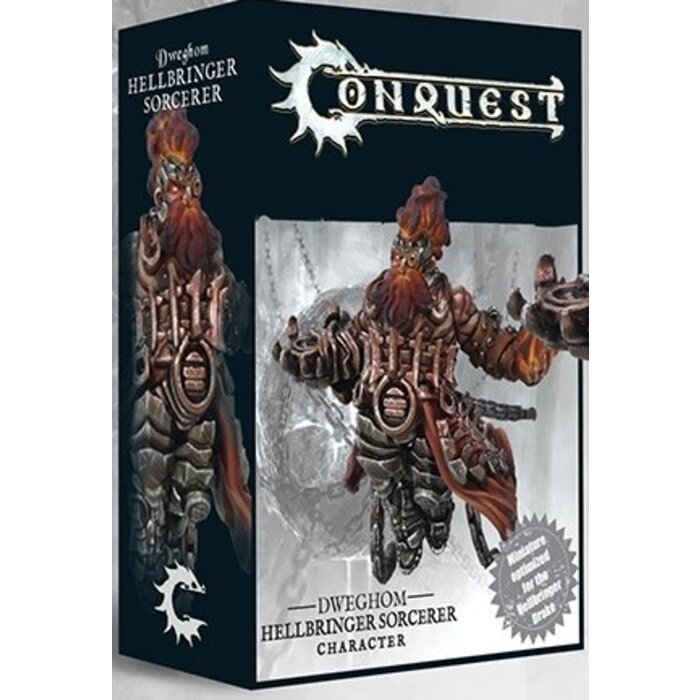 Para Bellum Wargames Conquest: Dweghom - Hellbringer Sorcerer