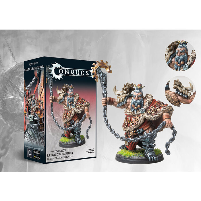 Para Bellum Wargames Conquest: Dweghom - Raegh Drake Rider