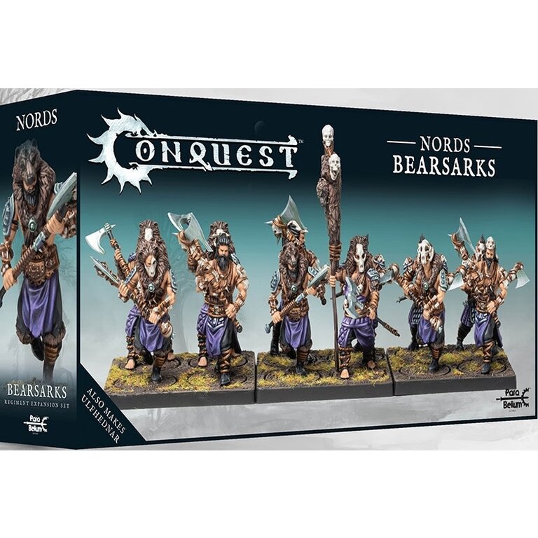 Conquest Nords - Stalkers Miniatures Set (PBW4402) - 12 Plastic Figures With Command Card 9 thumbnail image