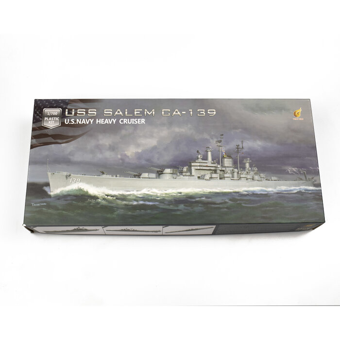 Misc Toys USS Salem CA-139 Model Kit (1:700 Scale)