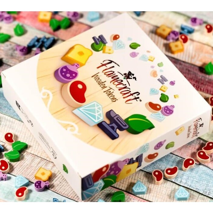 Lucky Duck Games Flamecraft Wooden Resources: 2nd Printing