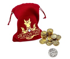 Lucky Duck Games Flamecraft Metal Coins: 2nd Printing