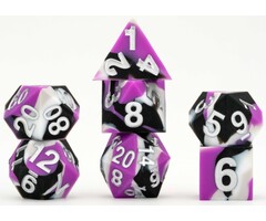 Fanroll 7-Piece RPG Dice Set: Sharp Edge (Pride) -