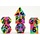 7-Piece RPG Dice Set: Sharp Edge (Pride) -