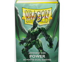 Arcane Tinmen Sleeves - 59x86mm (Japanese) - Dragon Shield - 60/pk - Dual Matte - Power