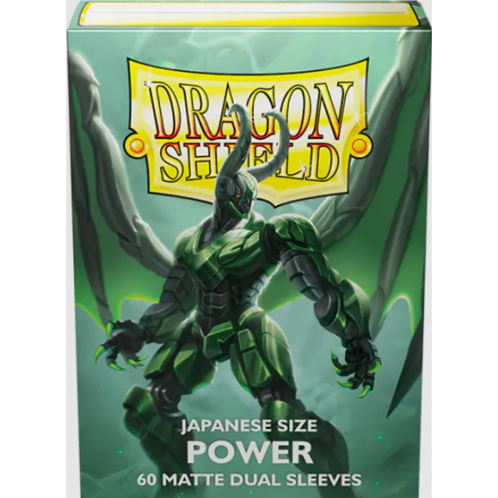 Arcane Tinmen Sleeves - 59x86mm (Japanese) - Dragon Shield - 60/pk - Dual Matte - Power