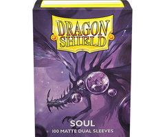 Arcane Tinmen Sleeves - 63x88mm - Dragon Shield - 100/pk - Dual Matte - Soul
