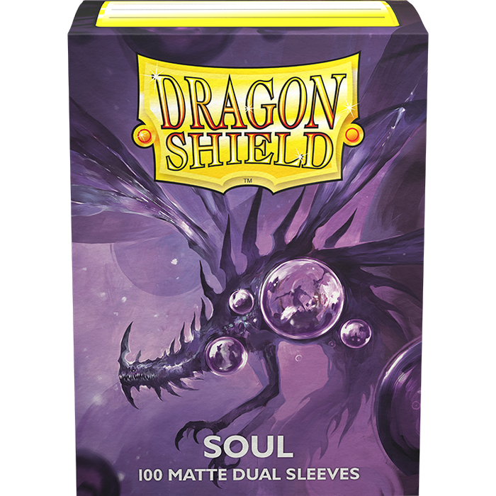 Arcane Tinmen Sleeves - 63x88mm - Dragon Shield - 100/pk - Dual Matte - Soul