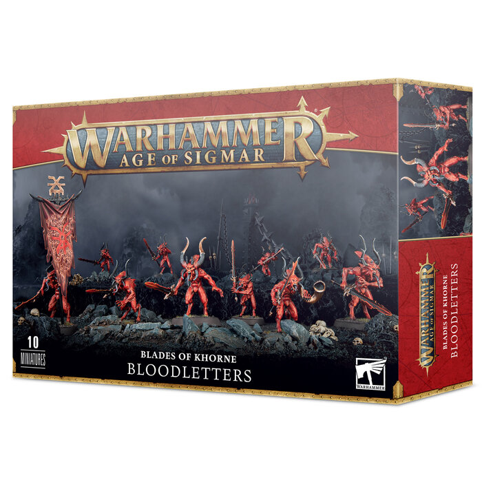 Games Workshop Warhammer 40K: Chaos Daemons (Khorne)/Age of Sigmar: Blades of Khorne - Bloodletters