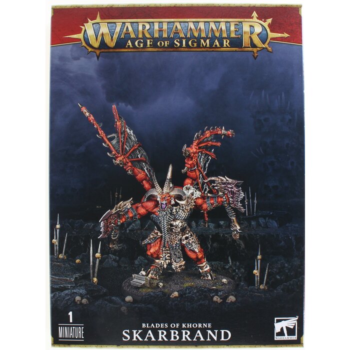Games Workshop Warhammer 40K: Chaos Daemons (Khorne)/Age of Sigmar: Blades of Khorne - Skarbrand The Bloodthirster