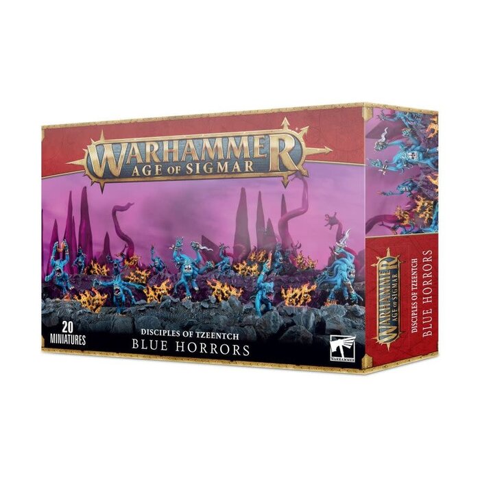 Games Workshop Warhammer 40K: Chaos Daemons (Tzeentch)/Age of Sigmar: Disciples of Tzeentch - Blue Horrors