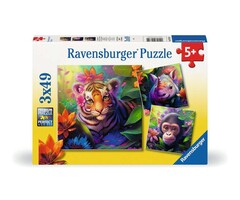 Ravensburger 3x49 pcs - Jungle Babies