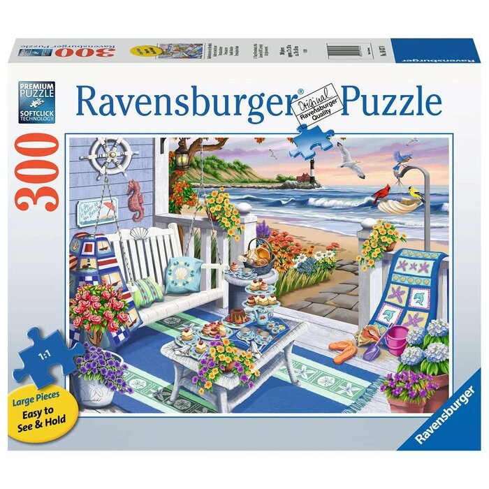 Ravensburger 300 pcs - Seaside Sunshine (Large Piece Format)