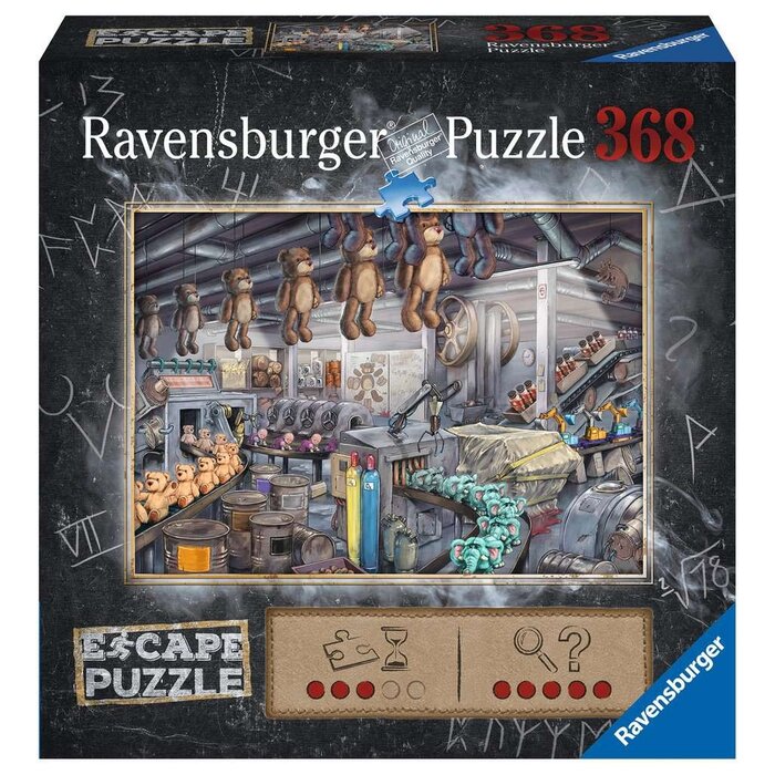 Ravensburger 368 pcs - The Toy Factory Escape Puzzle