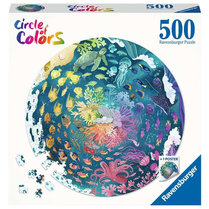 Ravensburger 500 pcs - Circle of Colors: Ocean