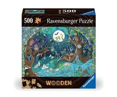 Ravensburger 500 pcs - Wooden: Fantasy Forest