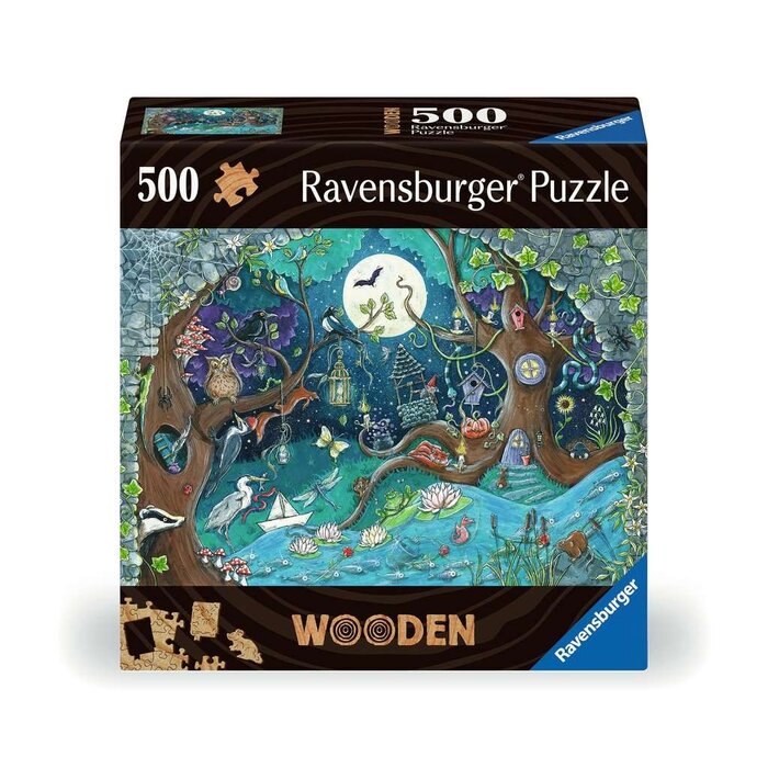 Ravensburger 500 pcs - Wooden: Fantasy Forest