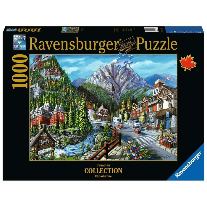 Ravensburger 1000 pcs - Canadian Collection: Welcome to Banff