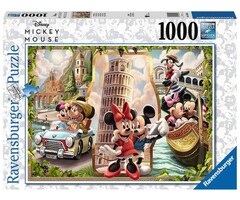 Ravensburger 1000 pcs - Disney Mickey Mouse: Vacation Mickey and Minnie