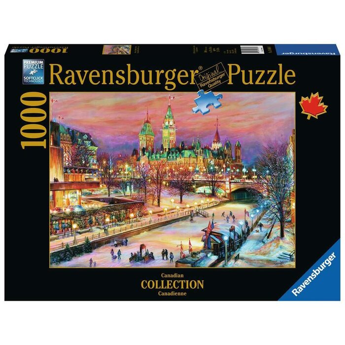 Ravensburger 1000 pcs - Canadian Collection: Ottawa Winterlude Festival